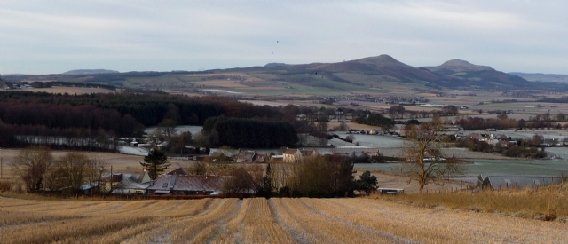 Lomond of Fife from Fronthill overlooking Burnturk and Kettlehill